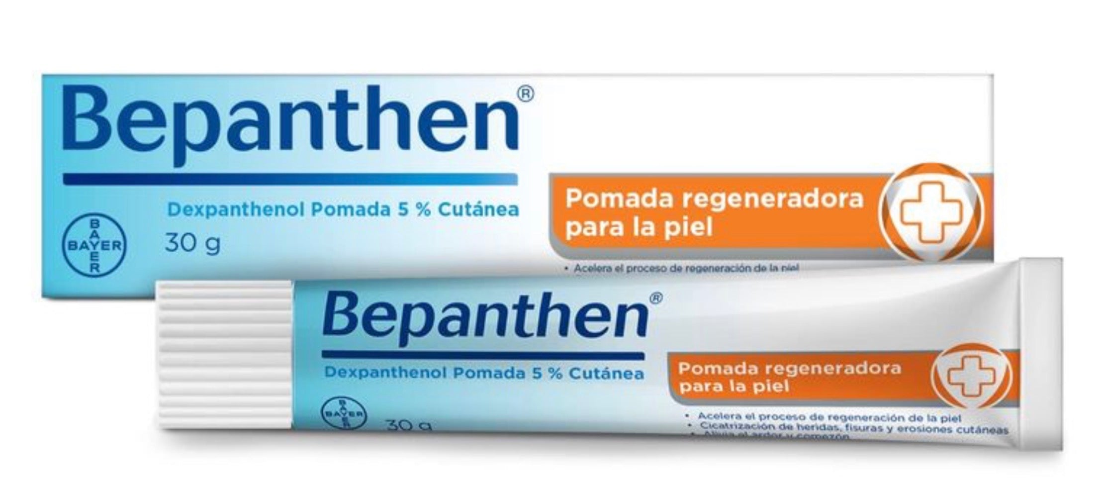 Bepanthen Dexpanthenol Pomada 5% Cutánea Caja con tubo con 30 g