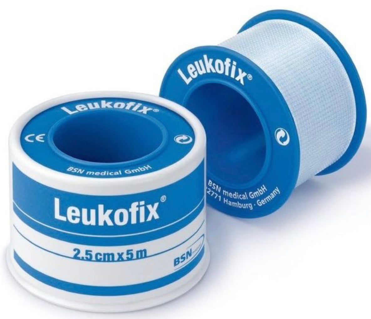 Leukofix 2,5cm x 5m transparent hypoallergenic surgical tape