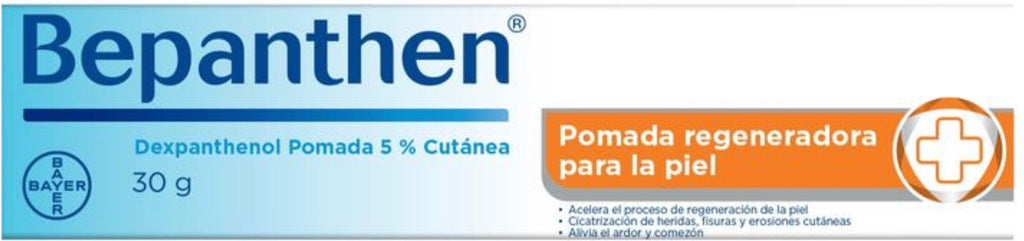Bepanthen Dexpanthenol Pomada 5% Cutánea Caja con tubo con 30 g