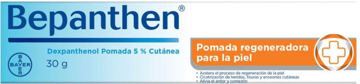 Bepanthen Dexpanthenol 5% skin ointment in a 30g tube, designed for skin care and healing, by EA-Market.