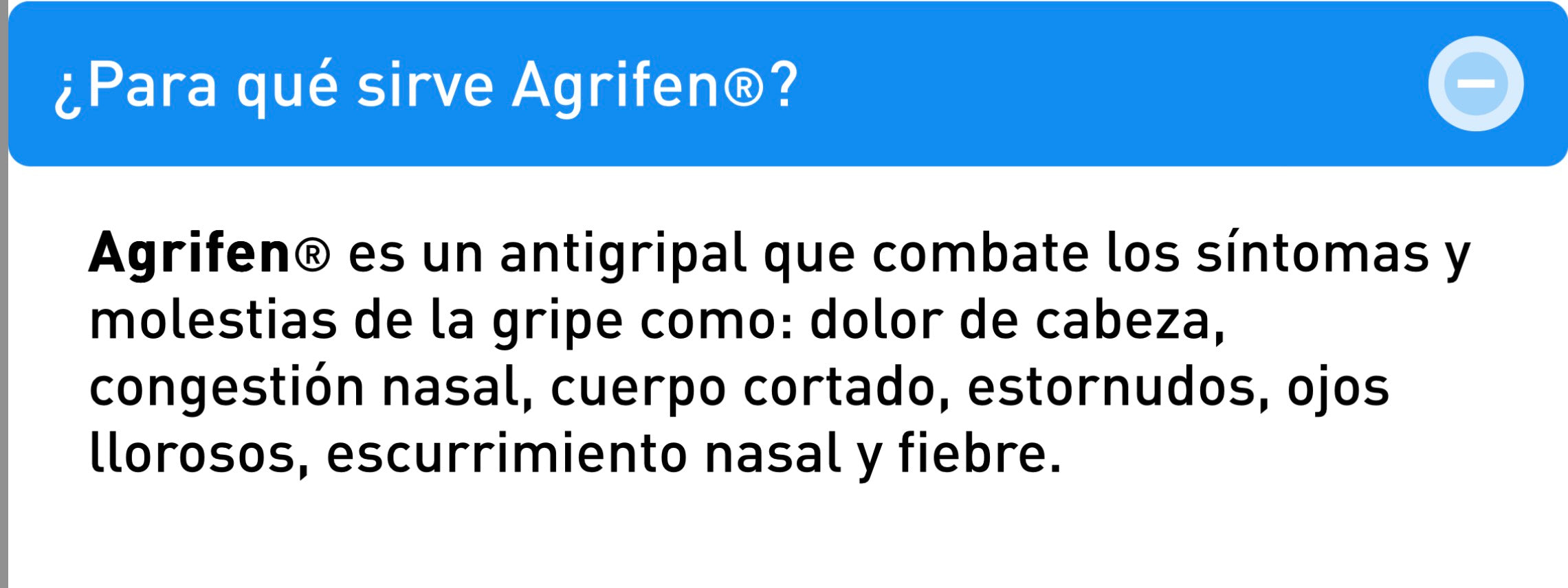 AGRIFEN Antigripal
